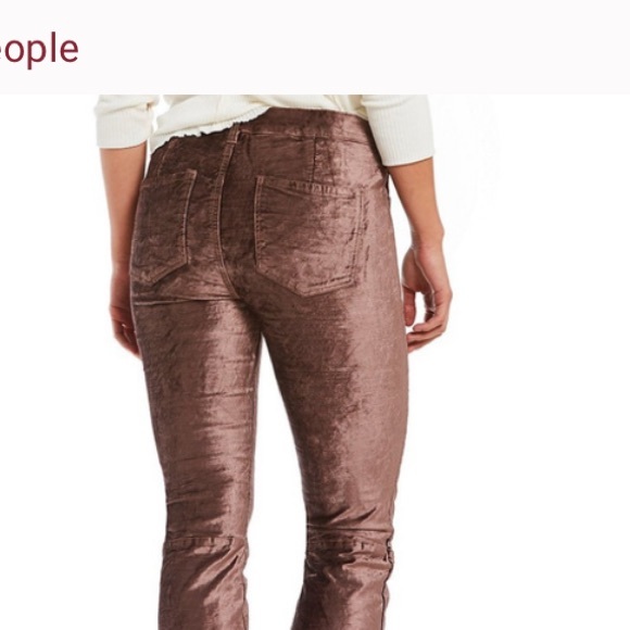 Free People velvet jeans - Picture 2 of 6
